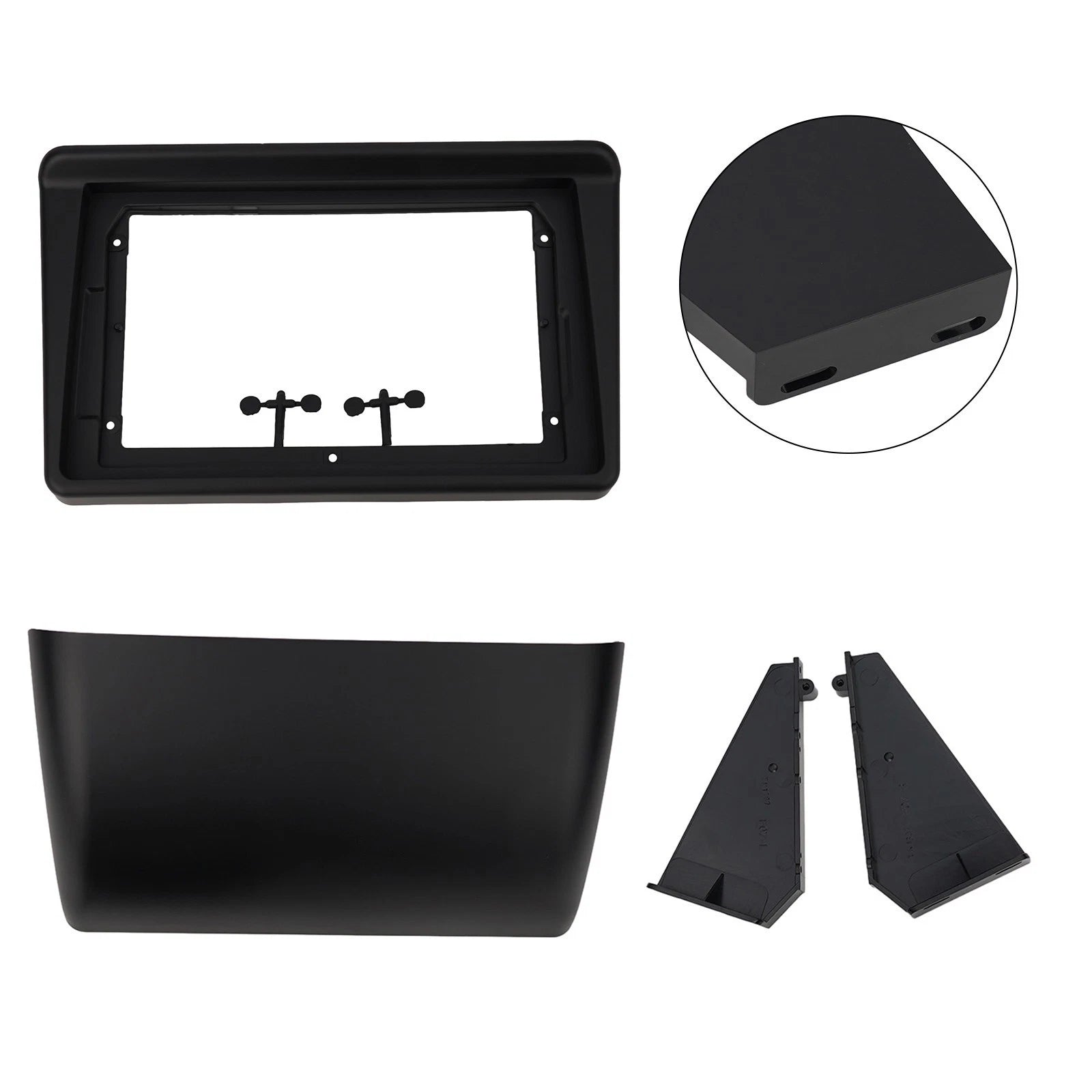 Black Radio Installation Panel For Pajero For Montero V31 For Cheetah