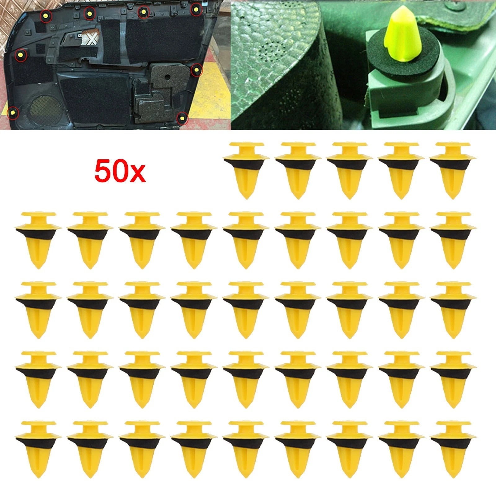 Car Door Fastener Clips For Ford Focus For 2 3 And For Kia 1008068