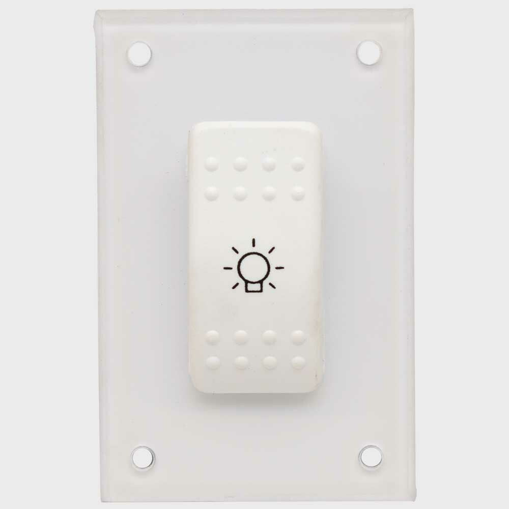 Rocker Switch Panel Boat Light Clear Plastic