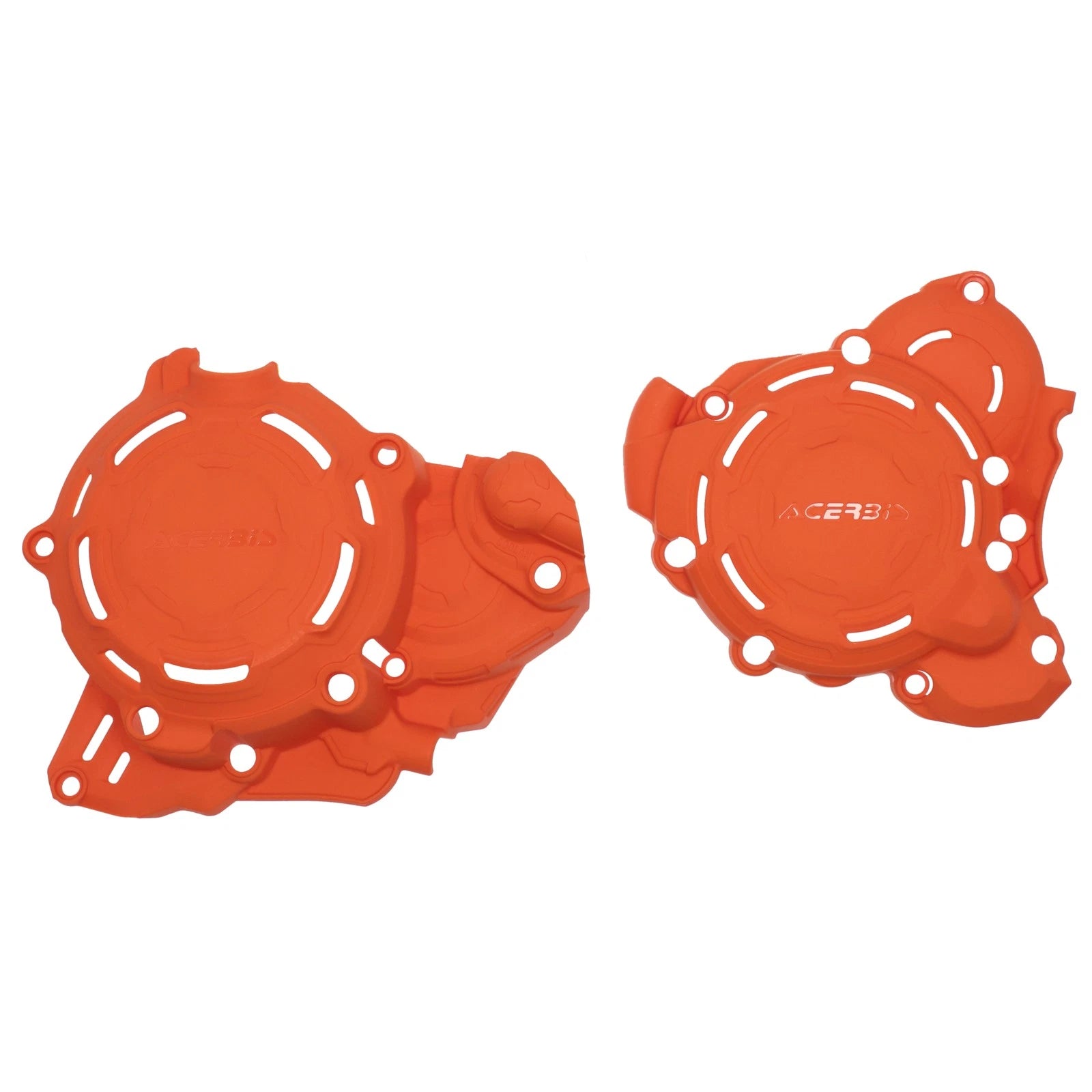 Acerbis X Power Kit Orange Offroad Skid Plate & Guard For 2016 Models