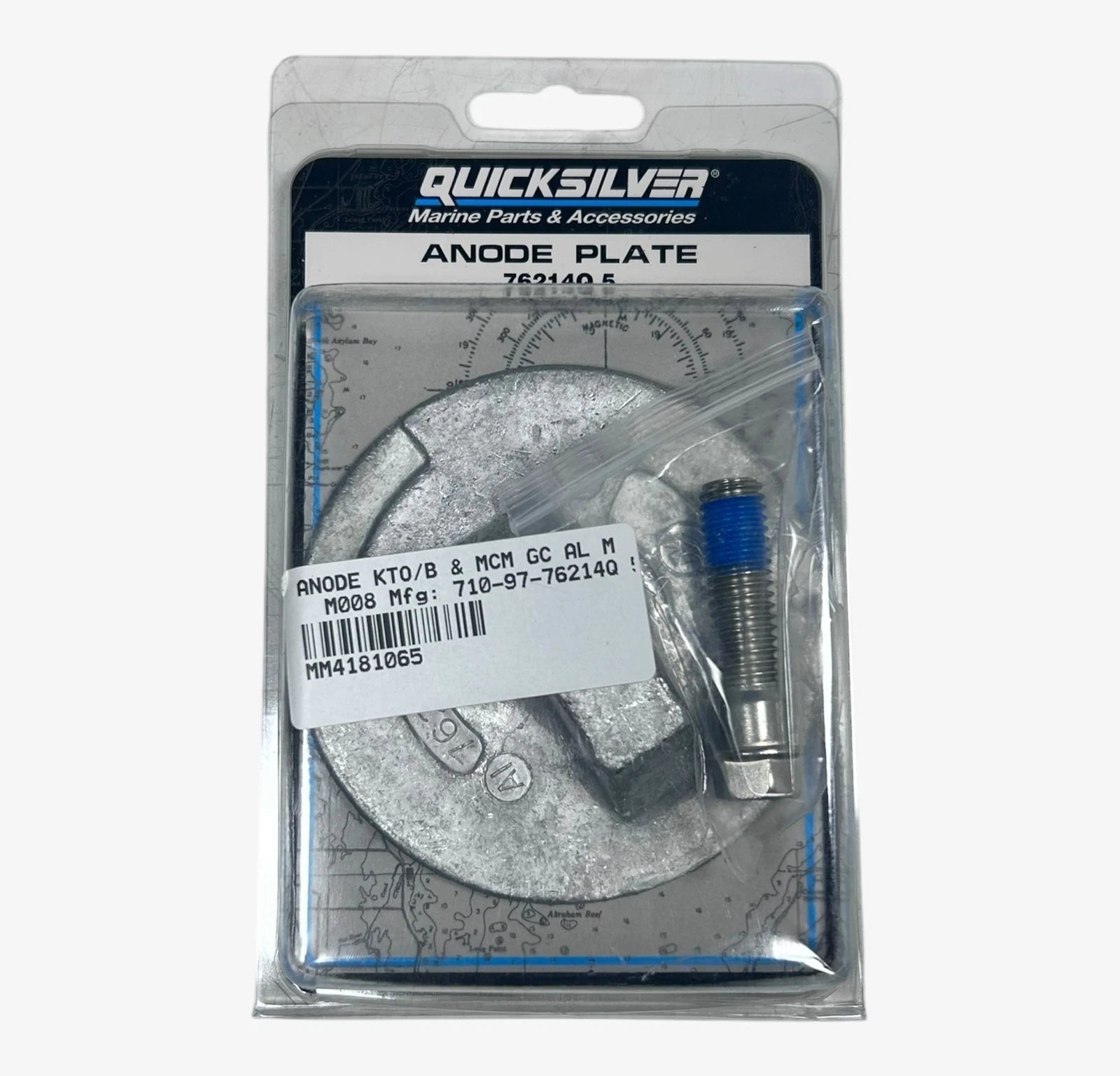 Mercury Quicksilver 7214q5, Anode Plate Kit, Oem