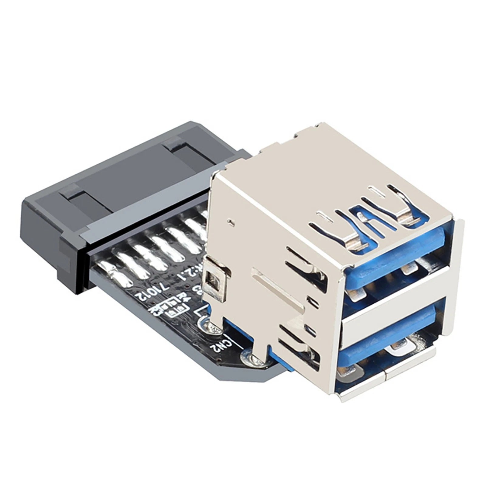 Motherboard Usb3.0 19pin / 20pin Connector To 2 Ports Usb3.0 Female