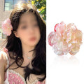 Peony Flower Hairpin for All Hair Types