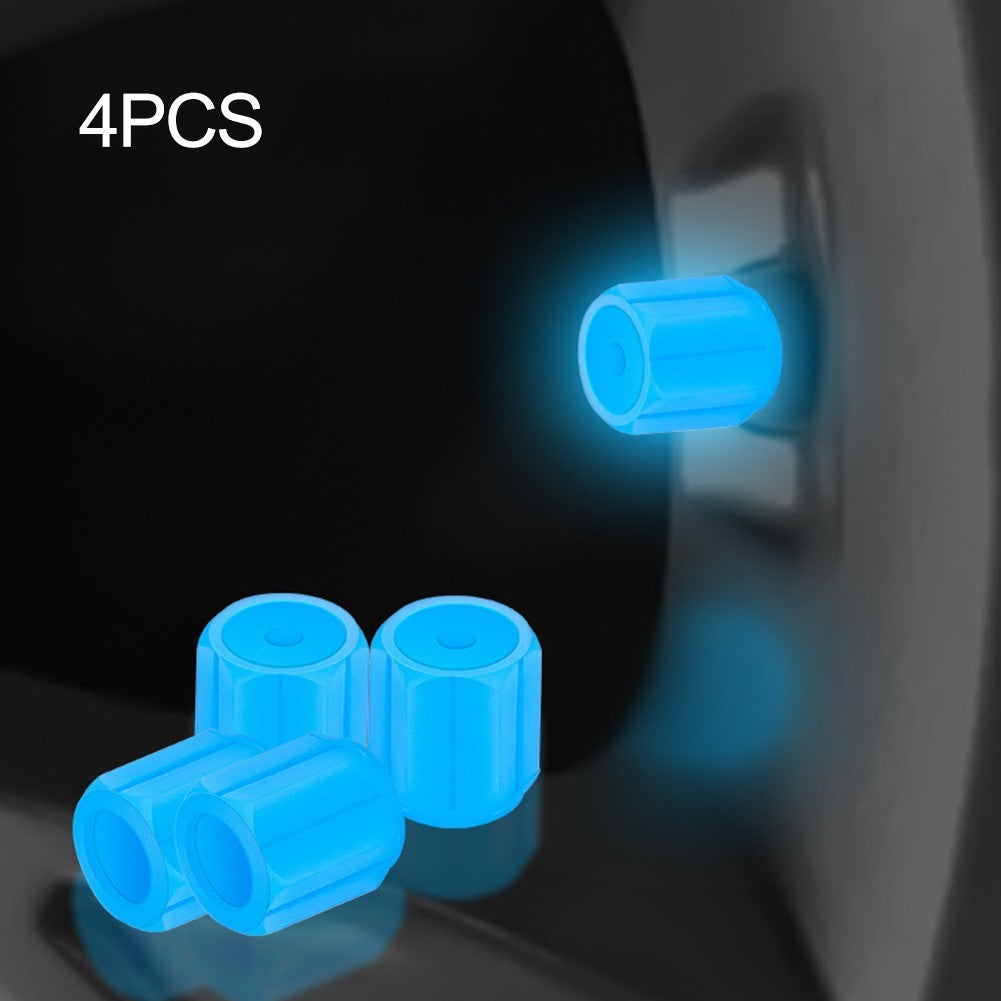 Luminous Valve Covers for Enhanced Tire Safety