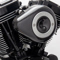 S&s Cycle 2017+ M8 Models Stealth Air Cleaner Kit W/ Carbon Fiber
