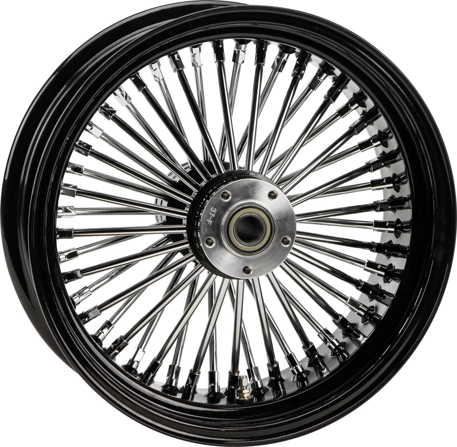 Harddrive Custom 18x3.5 Inch Black Spoked Front Wheel For V-twin 2000+