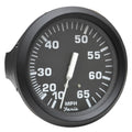 Faria Boat Speedometer Gauge Euro Black Series by Faria