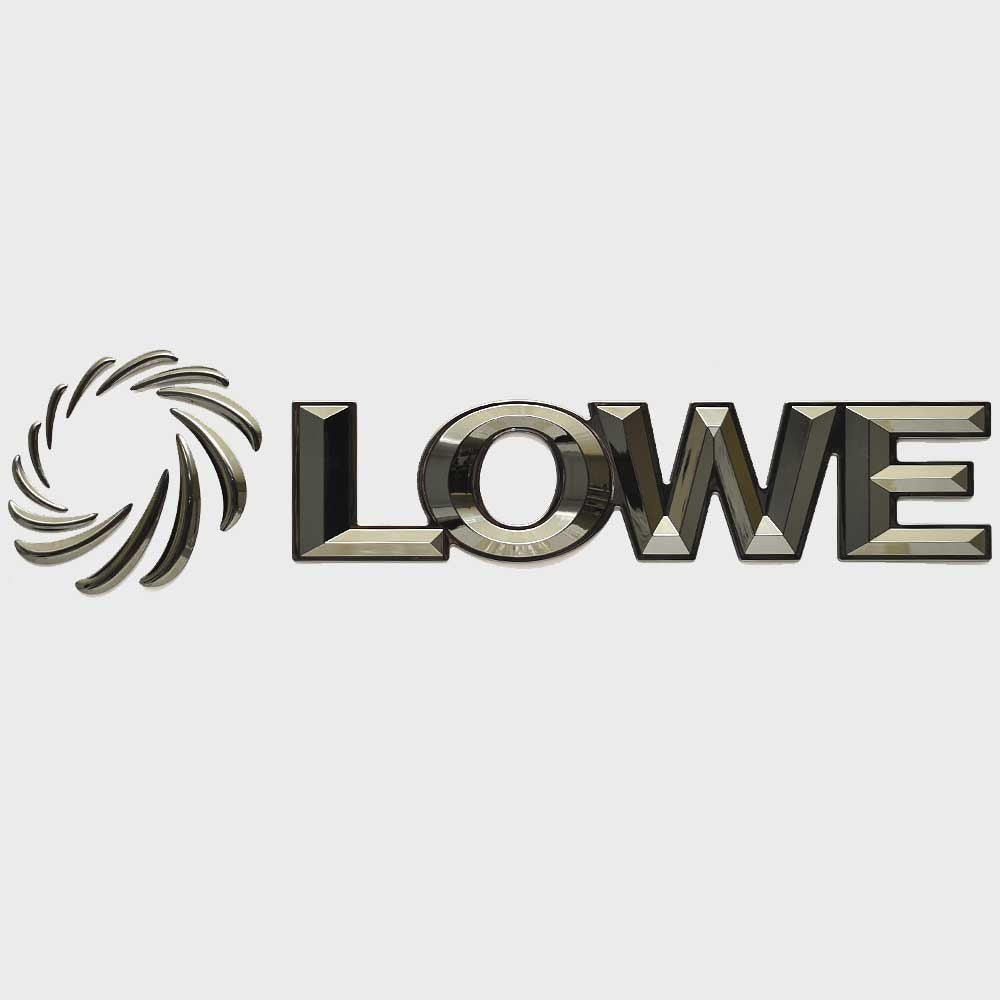 Lowe Boat Raised Decal 2072961 Suncruiser Black by Lowe