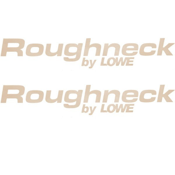 Lowe Roughneck Series Boat Decals 1823583 | Ivory Stickers (Pair)Opens
