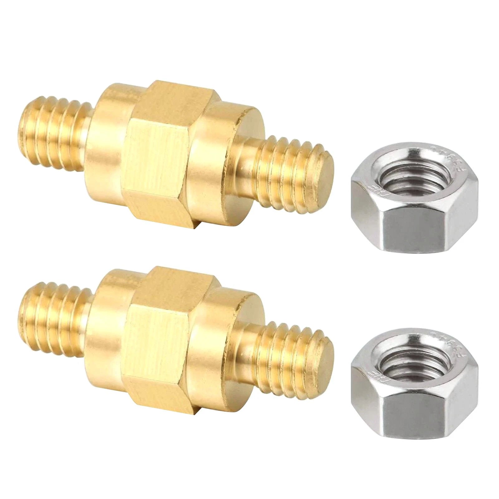 2 Set Side Mount Battery Terminal Extender Adapter Boltwith Easy