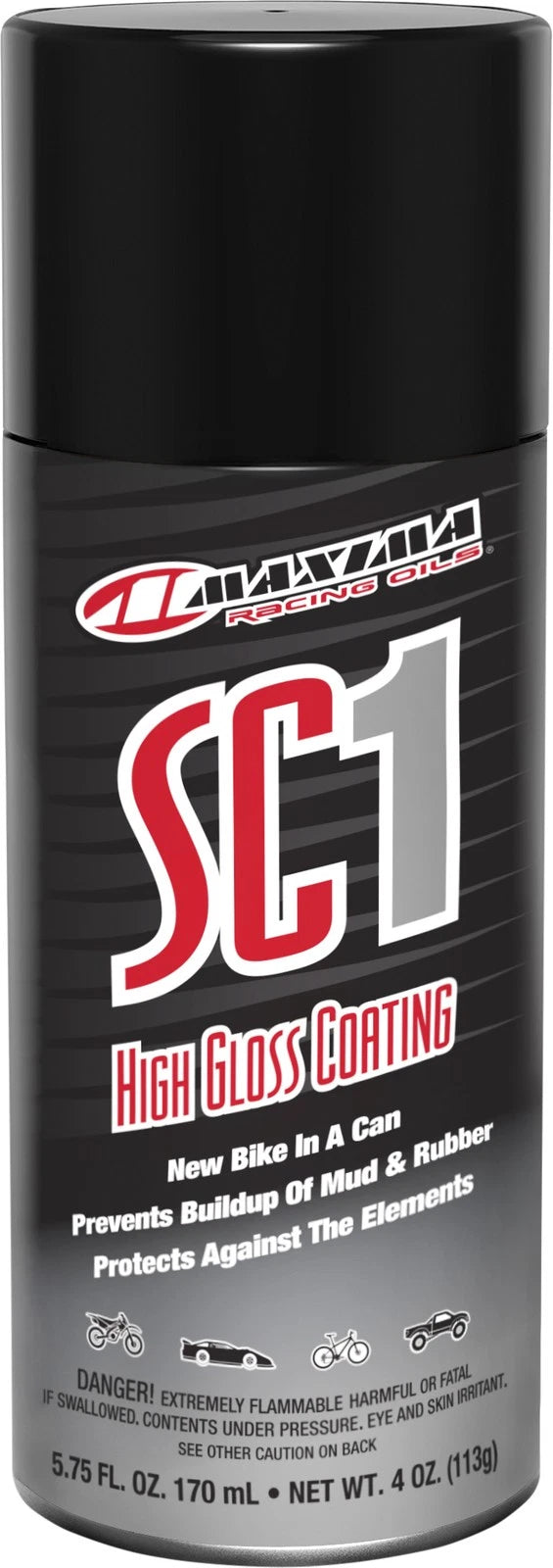 Maxima High Gloss Sc1 Clear Coat Silicone Spray For Cars &