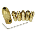 Brass Mini Drill Chuck Adapter Kit