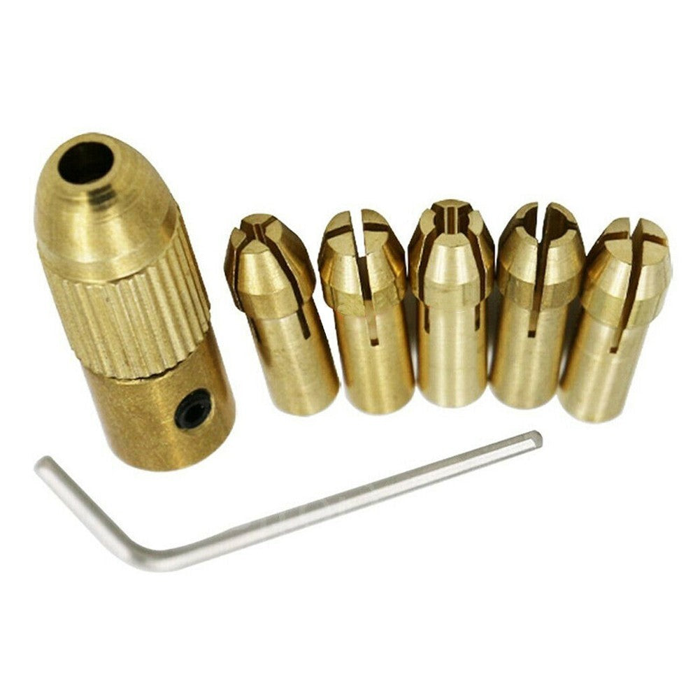 Brass Mini Drill Chuck Adapter Kit