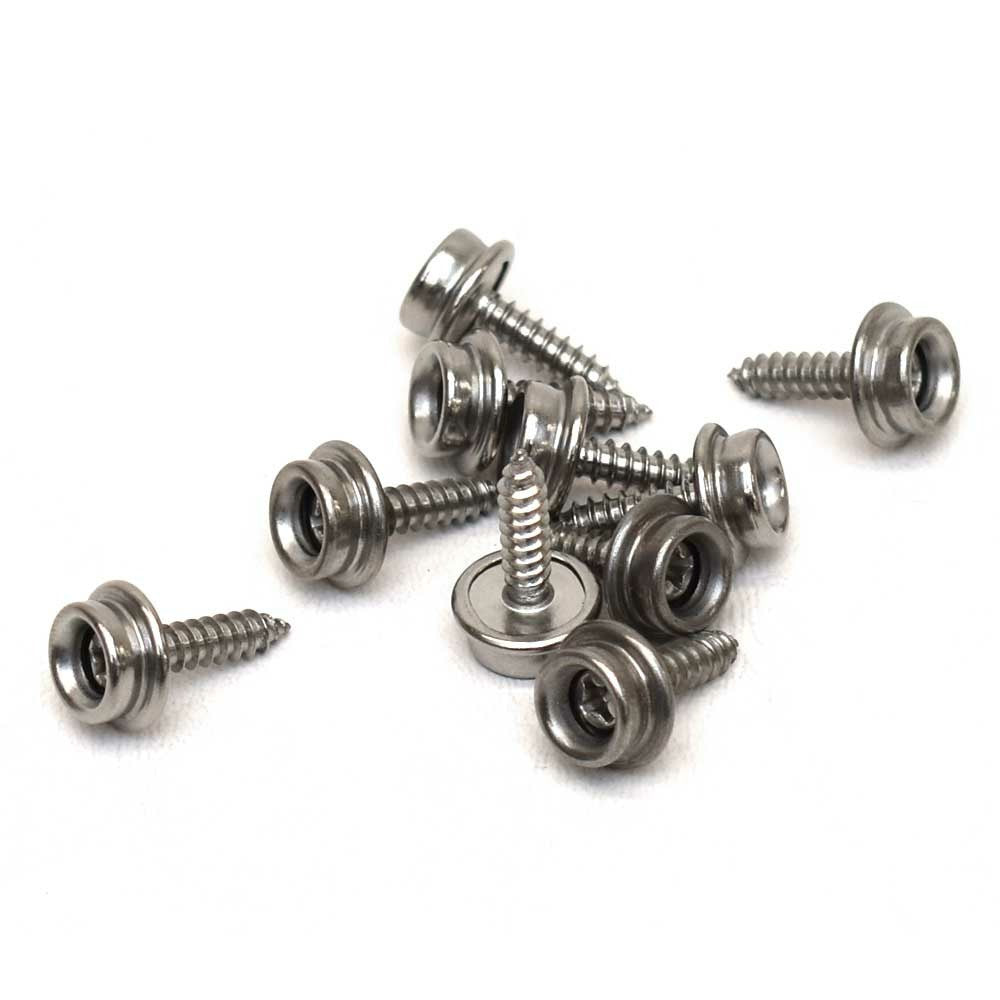 Boat Snap Screws | 3/8 Inch Stainless Steel (Set of 10)Opens in a new 