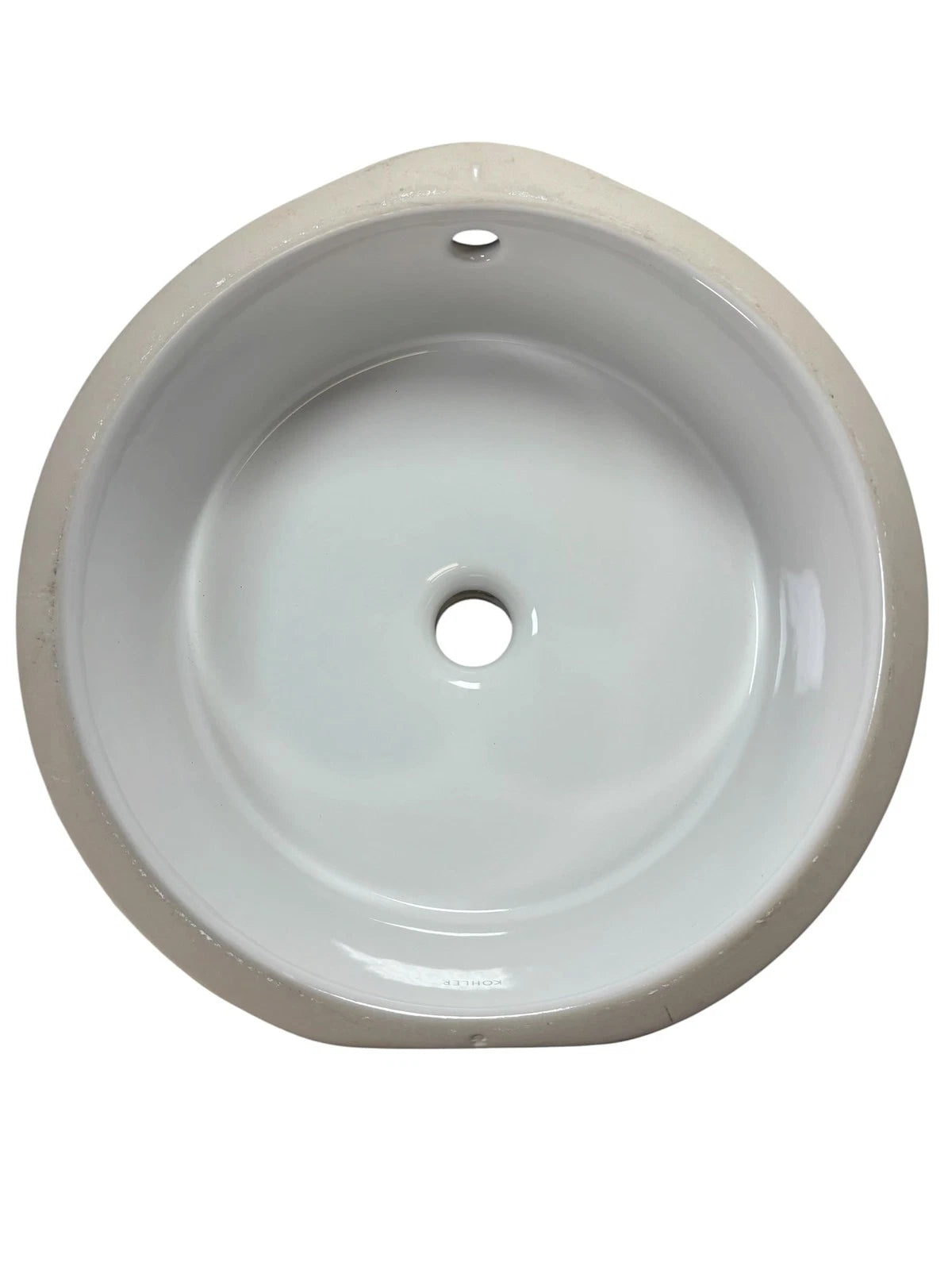 Kohler K-2883-0 Verticyl Round Undermount Bathroom Sink W/ Overflow