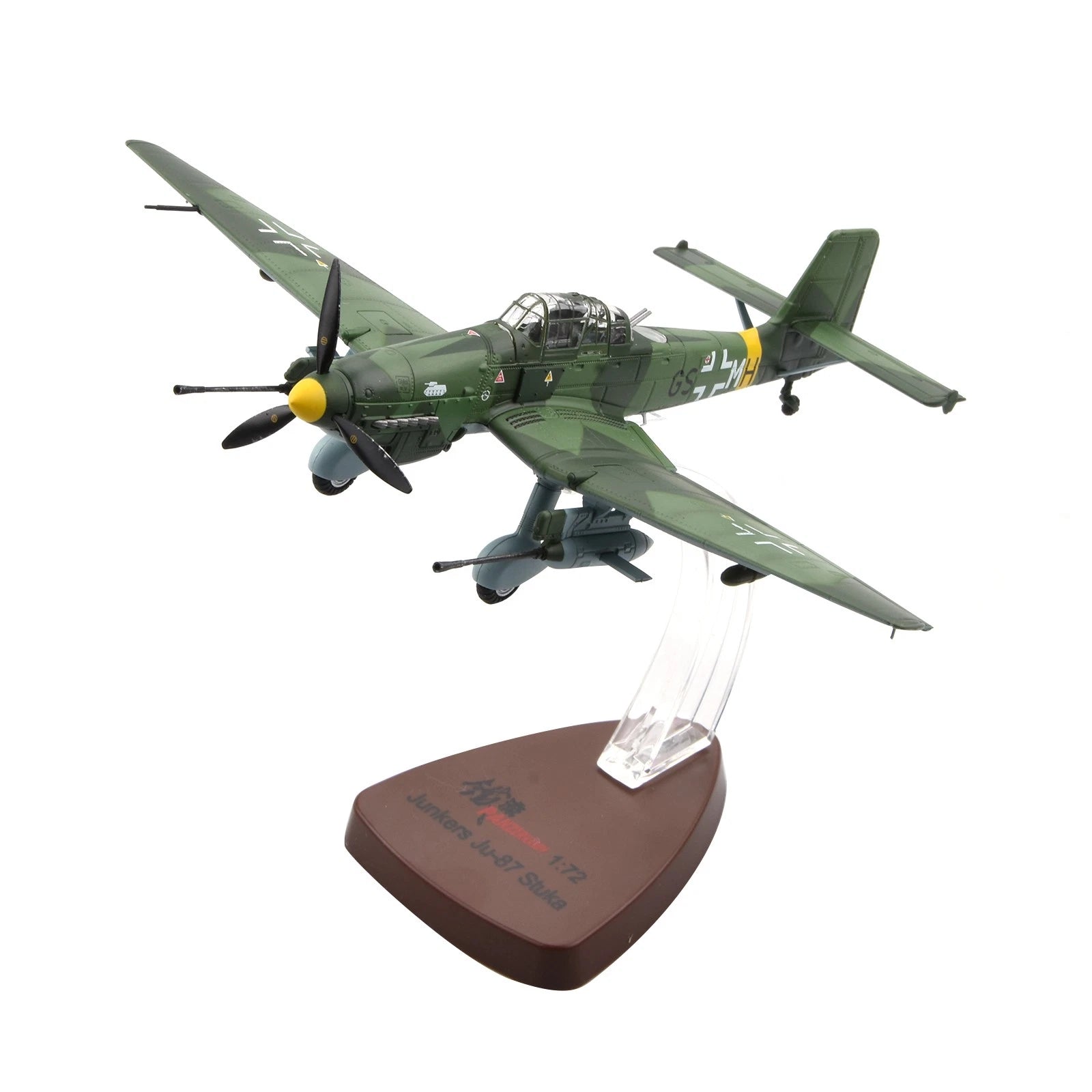 1/72 Wwii German Stuka Junkers Ju-87g1 Dive Bomber Model Restore