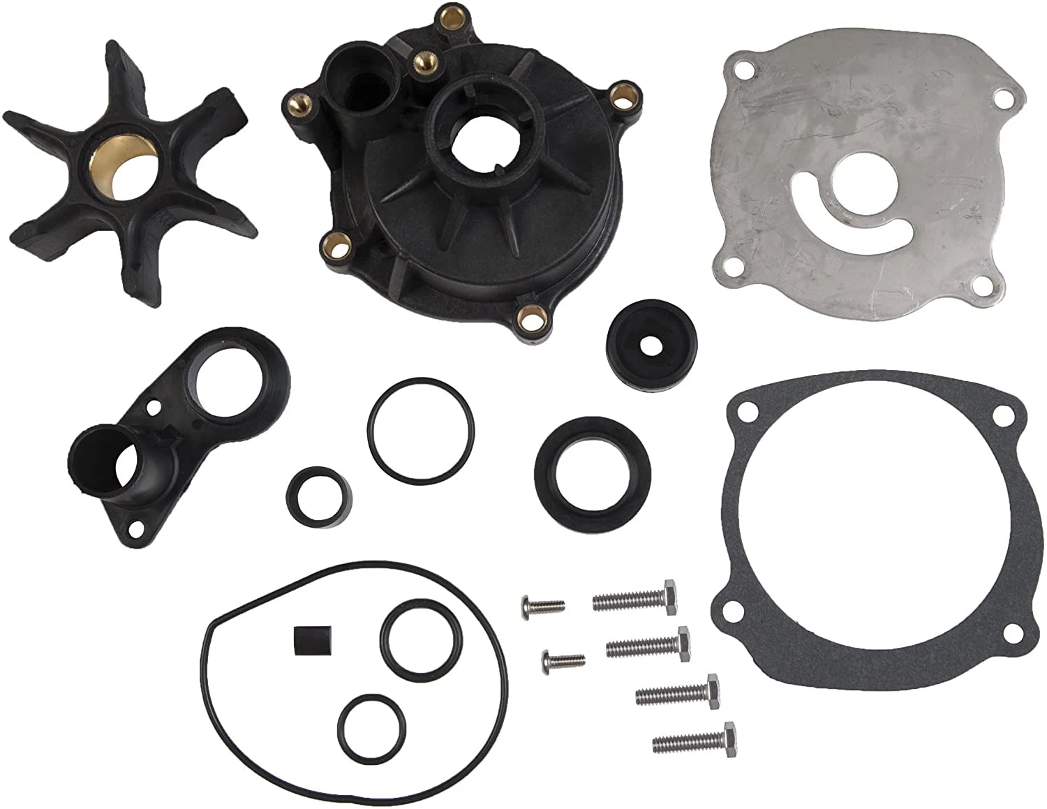 Water Pump Impeller Kit for Evinrude Johnson 85-115HP V4 (1980-1995)