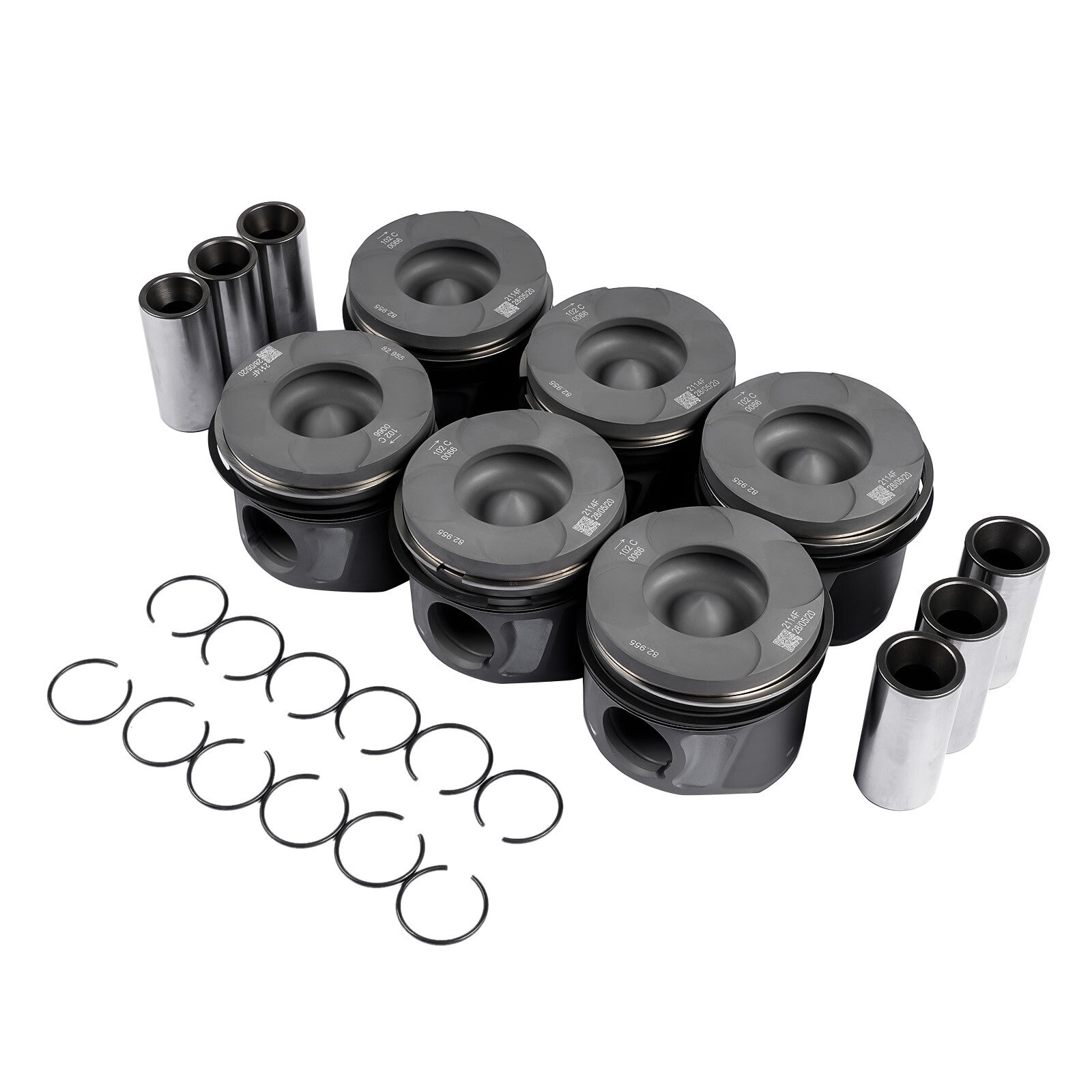 Pistons Ring Kit Ram 1500 3.0L Diesel by Ram