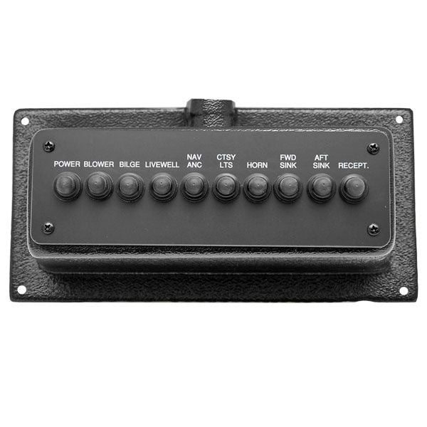 Tracker Boat Circuit Breaker Panel 10 x 4 3/4 Inch by Tracker