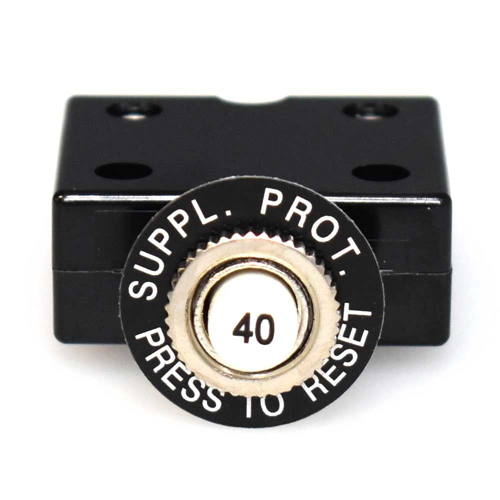 Carling Boat Circuit Breaker 70520 | CLB Press-to-Reset 40A BlackOpens