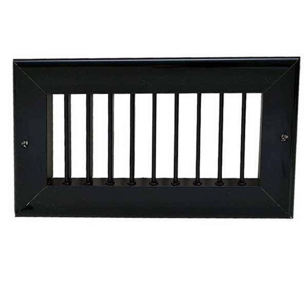 Boat Air Conditioning Vent Grille 9 3/4 x 5 3/4 Black