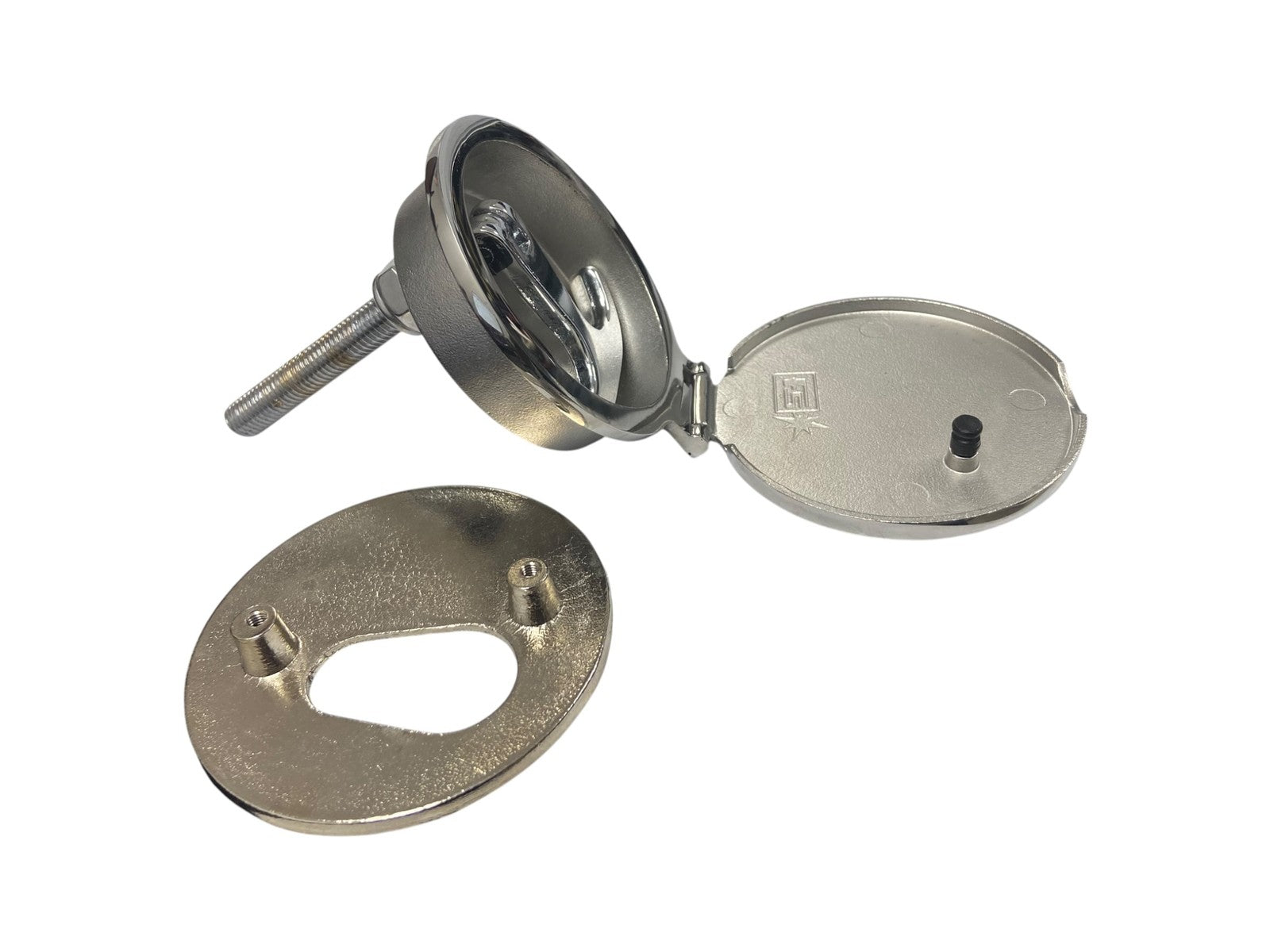 Foresti & Suardi, Stainless Steel Latch Face 3 1/8 X 2 11/16 In (No
