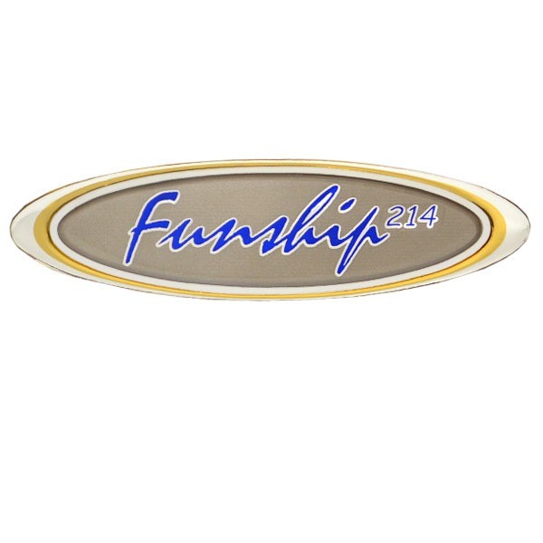 Raised Decal Four Winns Funship 214 by Four Winns