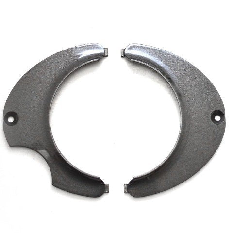 Throttle Control Bezels Mercury Silver by Mercury