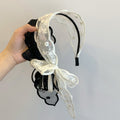 Lace Bow Headband