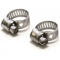 Ideal Boat Gas Fuel Hose Clamp | Stainless 5/16 To 5/8 Inch (PAIR)Open