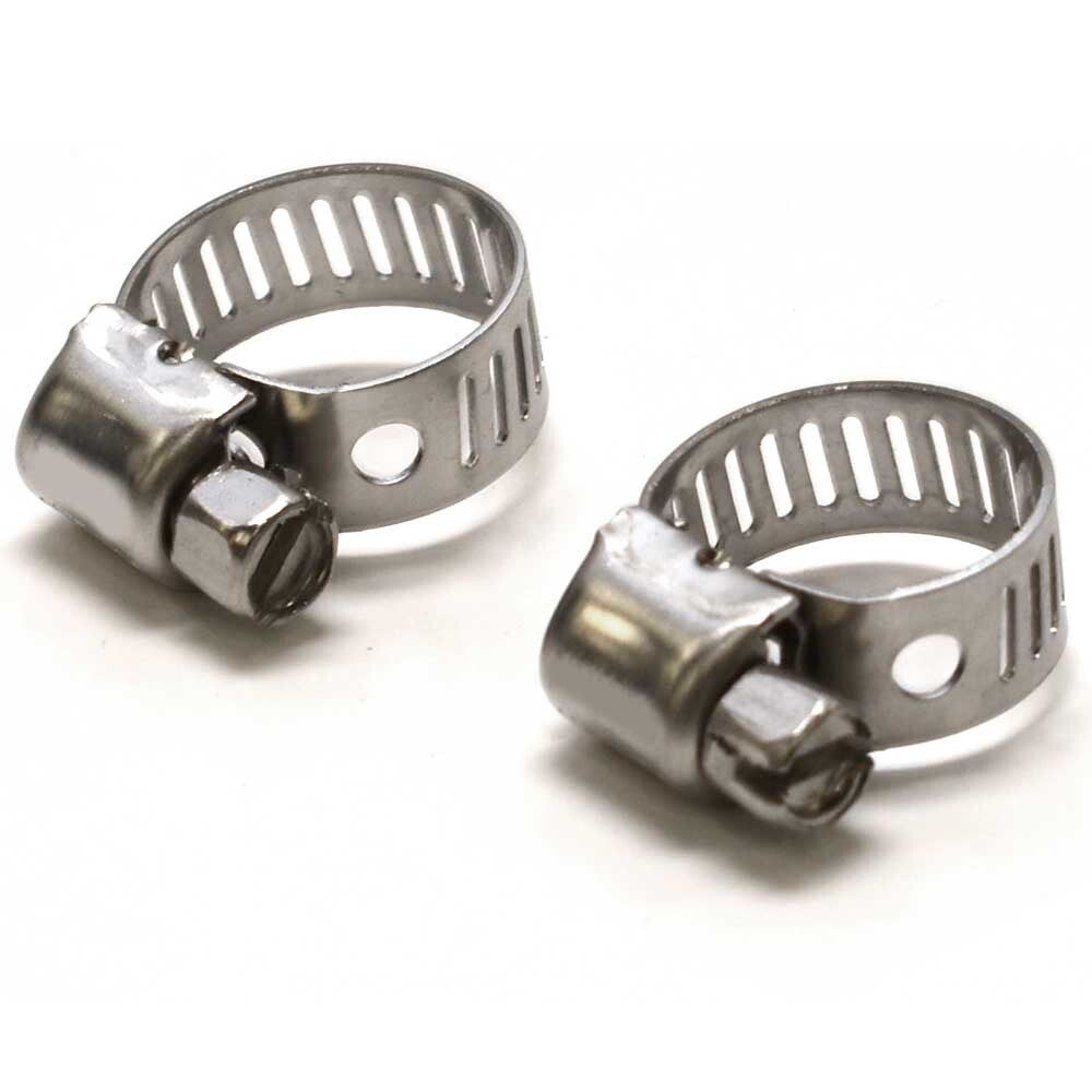 Ideal Boat Gas Fuel Hose Clamp | Stainless 5/16 To 5/8 Inch (PAIR)Open