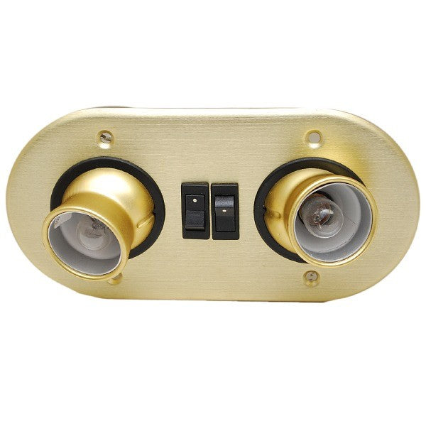 Boat Dual Cabin Light 12v Flush Mount
