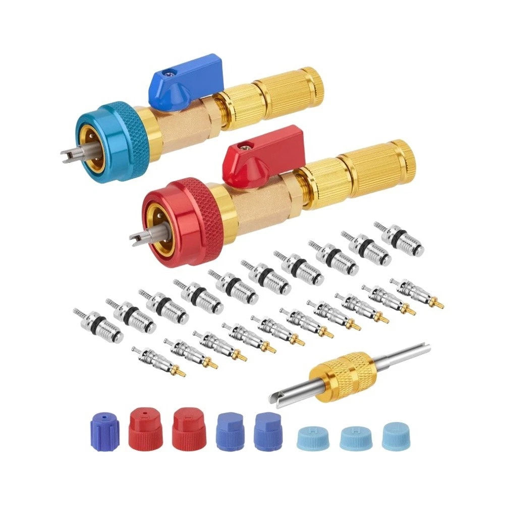 R134a Compatible Valve Core Remover With Stainless Steel Rod And