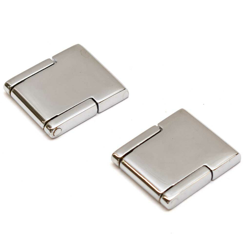Osculati Boat Deck Hinges Chrome 1 7/8 x 1 1/8 Inch by Osculati