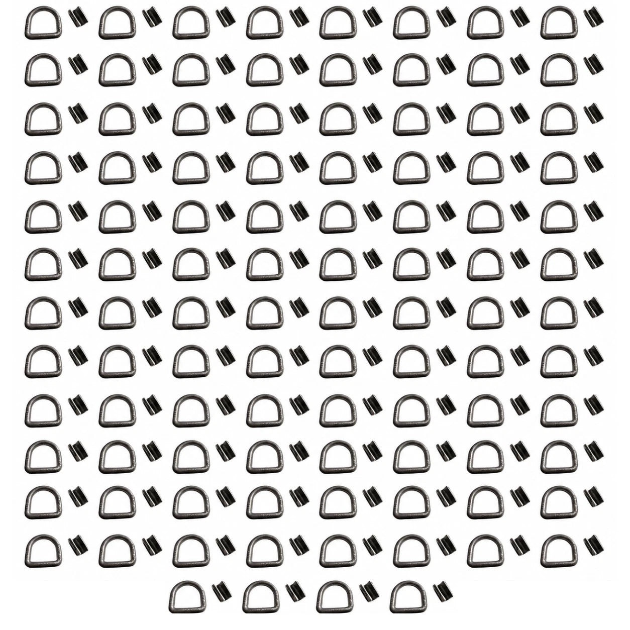 (100) 5/8" D-ring Chain/rope/tie<wbr/>-down Anchor For Flatbed Trucks