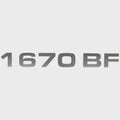 Decal Avalon 1670 BF Metallic Gray by Avalon