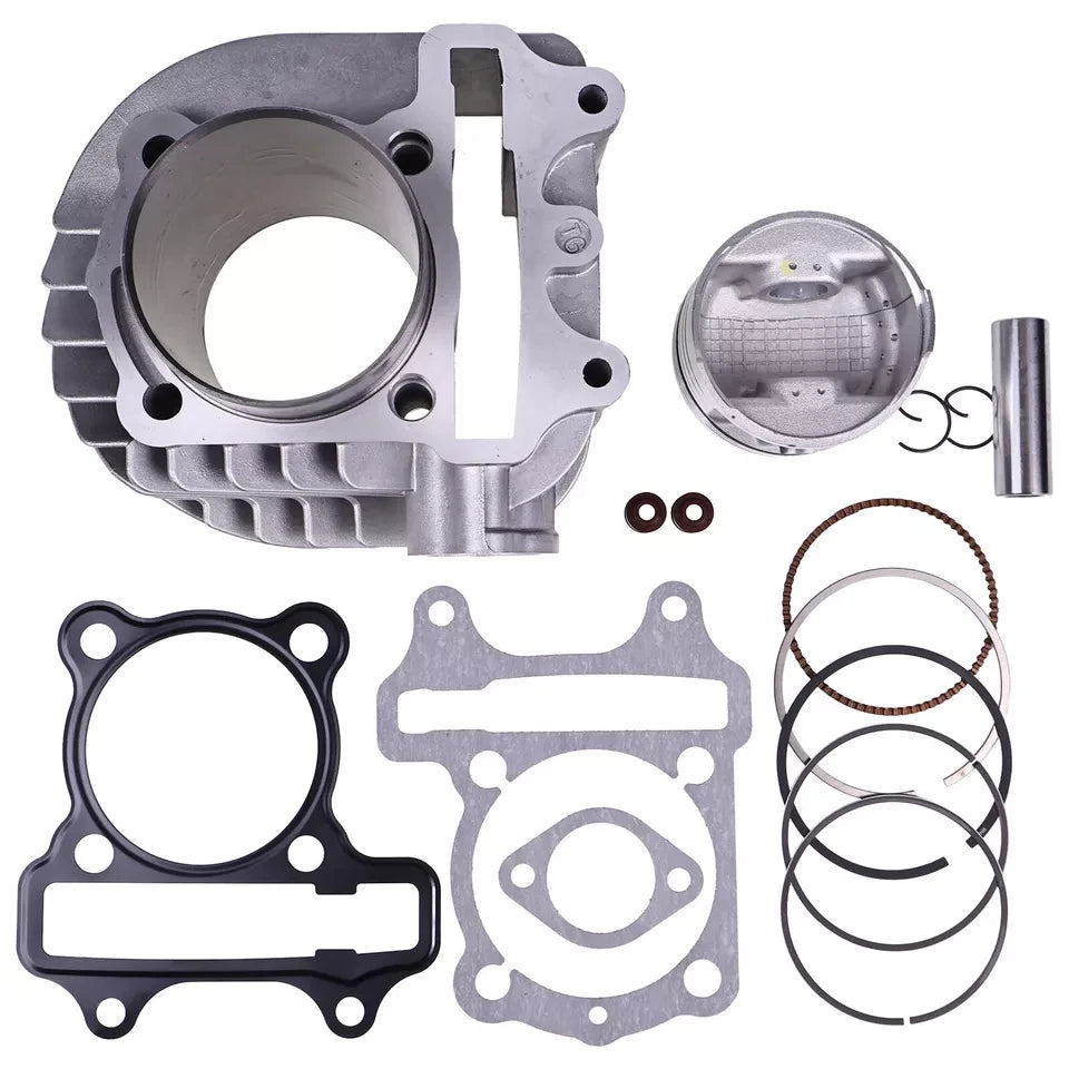 61mm Big Bore Cylinder Kit For Gy6 200cc 150cc | Hook & Hull Co