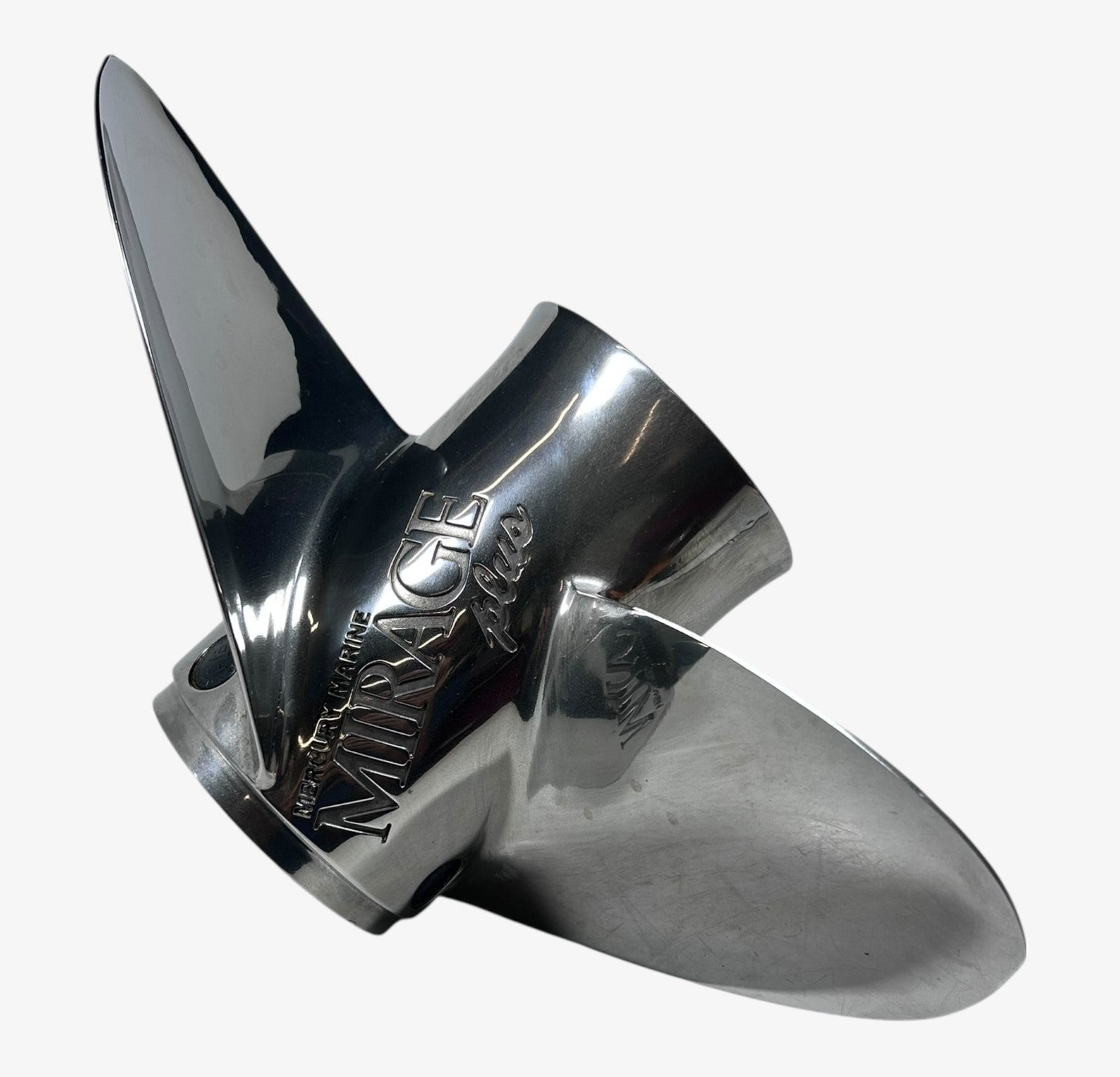 Mercury Mirage Plus 3 X 15 3/4 X 15p Lh, Stainless | Hook & Hull Co