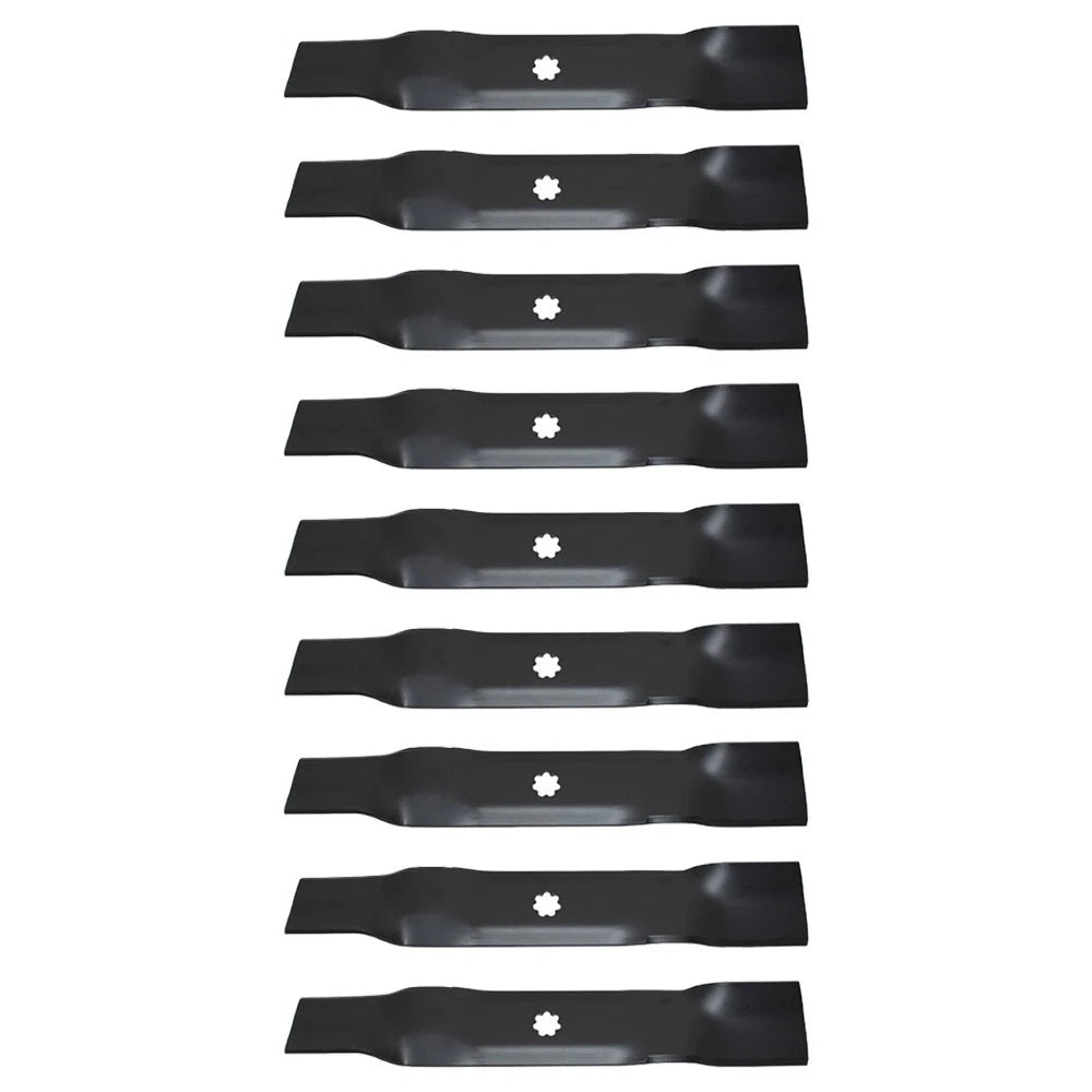 Nine (9) Mower Blades Fits Oregon 92-104 & Fits John Deere Gx21784,