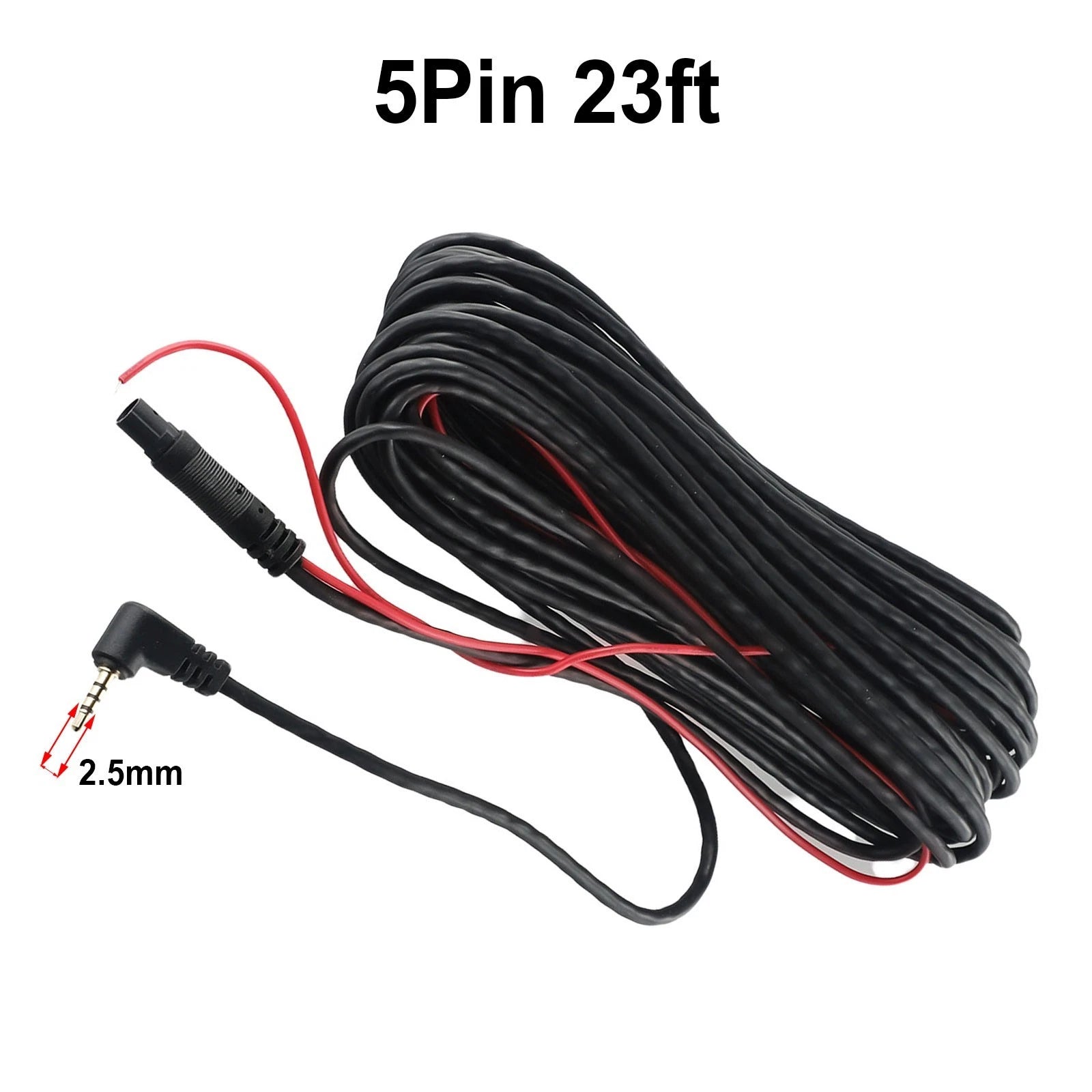 Indoor Extension Cable Cord Wire 1 Pc 12V 5 Pin 9m Accessories Backup
