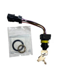 Mercury 87-897716k01, 3 Position Ignition Key Switch + Decal/washer