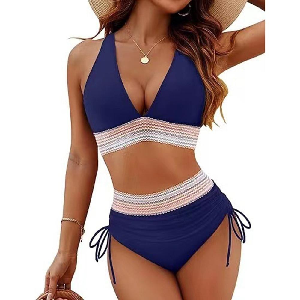 Color Blocked Swimsuit Multiple Options
