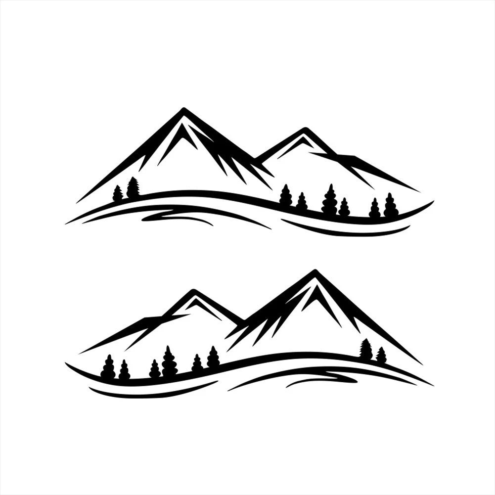Long Lasting Rv Camper Trailer Sticker Decal Woods | Hook & Hull Co