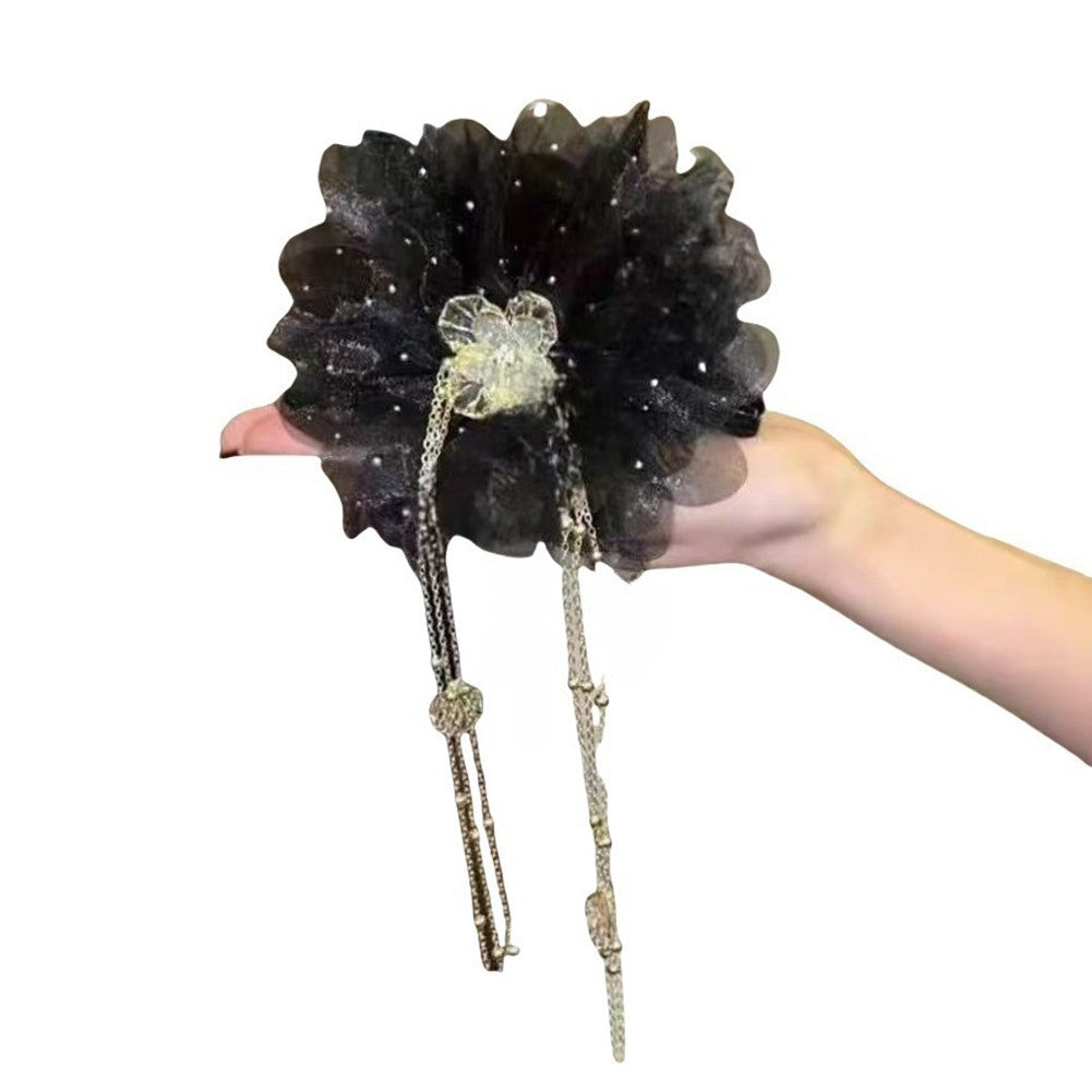 High-End Hair Clip Tassel Accessory