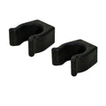 Sea Ray Boat Ladder Post Clips 7/8 Inch Black Plastic by Sea Ray
