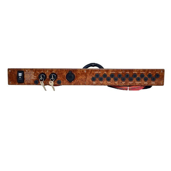 Rinker Boat Dual Ignition Breaker Panel | Woodgrain 4-PositionOpens in