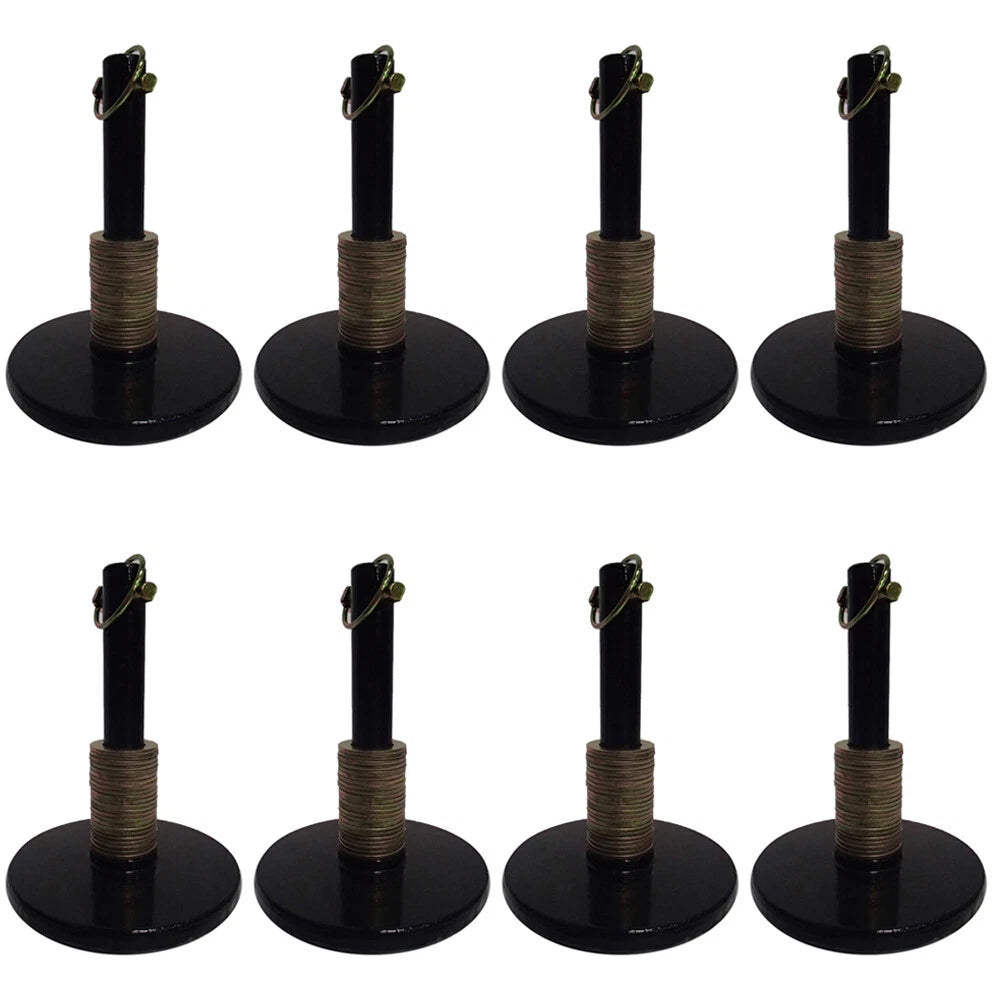 (8) 49067 Standard Snow Plow Shoe Assemblies Fits Western Plows 1"