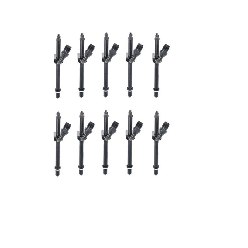 Set Of Ten (10) Ar89564 Pencil Fuel Injectors Fits John Deere