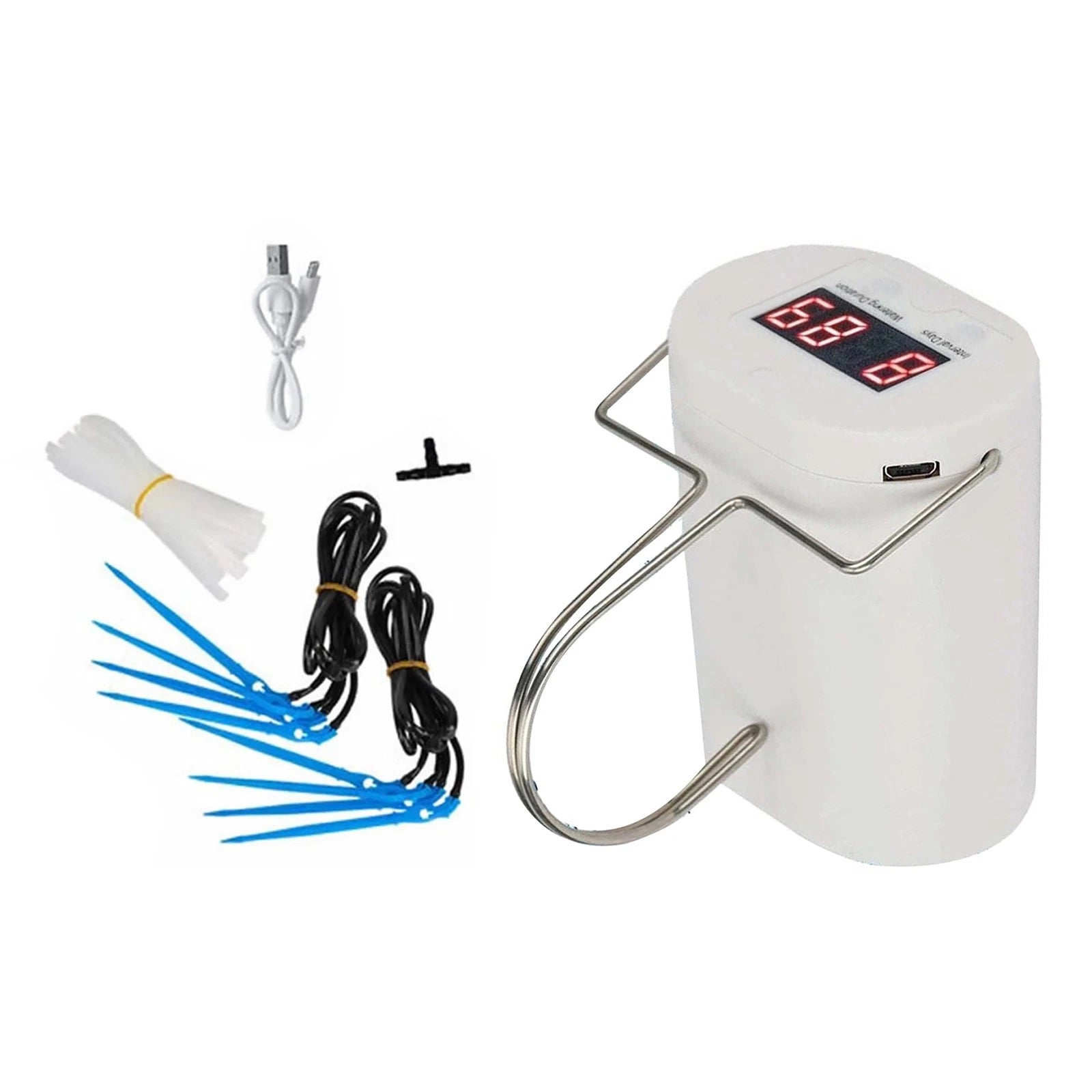 Smart Watering Device With Auto Stop Function When Water Source Is