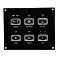 Bryant Boat Keypad Panel 210-A-1 Black Push-Button by Bryant